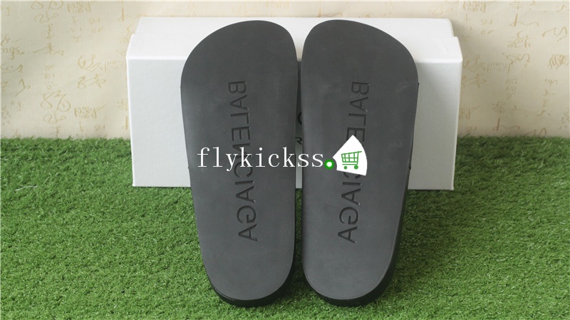 Balenciaga Black Slipper